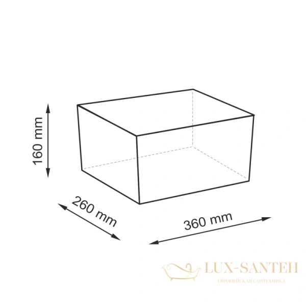 корзина для белья wasserkraft wiese wb-840-m 15 л, серый