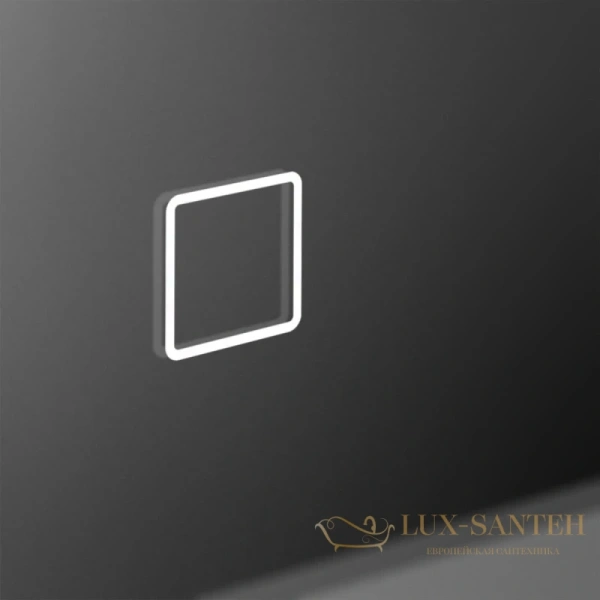 зеркало belbagno spc-lns-900-800-led-tch 90x80 см