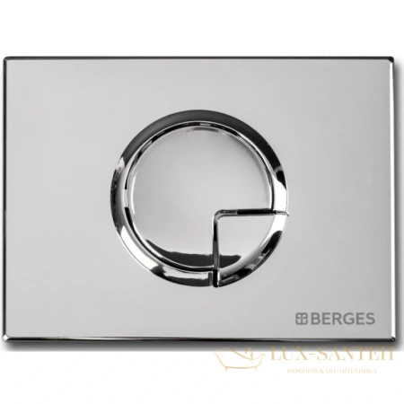 инсталляция berges ring 040223 для подвесного унитаза 1150 мм berges novum r3, хром