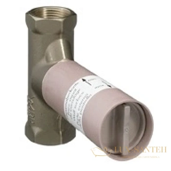 скрытая часть запорного вентиля hansgrohe 15973180 (шпиндельная) 1/2