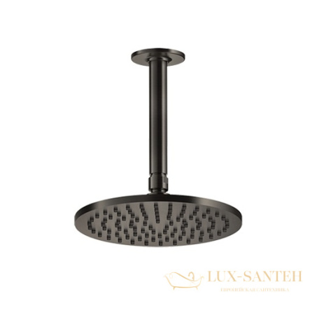 верхний душ gessi inciso 58150.299 200 мм, black xl