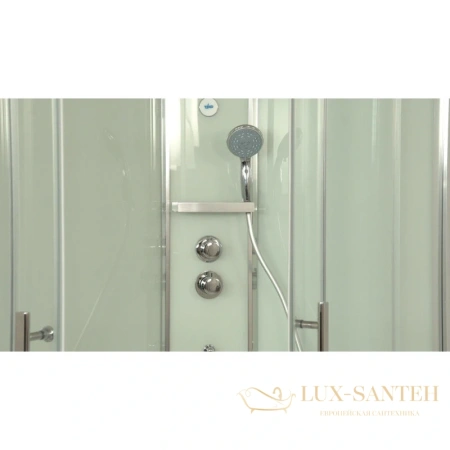 душевая кабина timo ilma ilma-101 100x100x222 см, стекло прозрачное