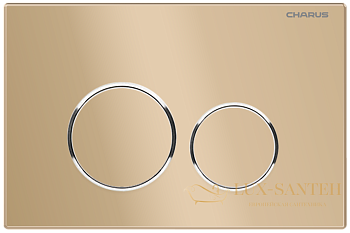 панель смыва charus tm, spazio, fp.330.51.01, песок матовый