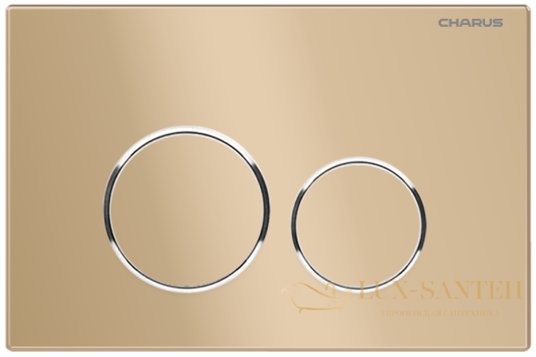 панель смыва charus tm, spazio, fp.330.51.01, песок матовый