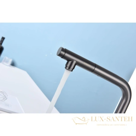 смеситель paulmark urban ur213104-b для кухни с подключением к фильтру, беретта