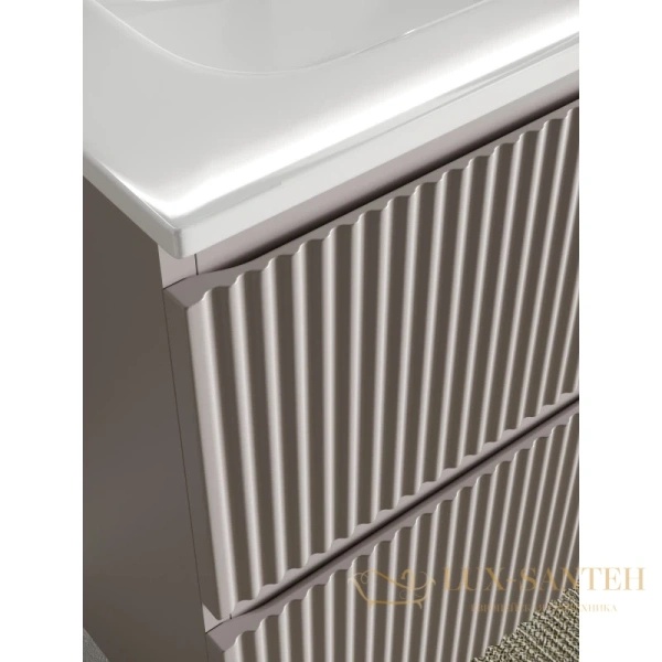 тумба sancos snob r snr100sm 99,5 см, серый матовый