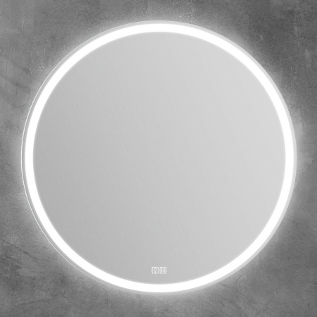 зеркало belbagno spc-rng-900-led-tch-warm 90 см с подсветкой, с подогревом, с сенсорным выключателем 