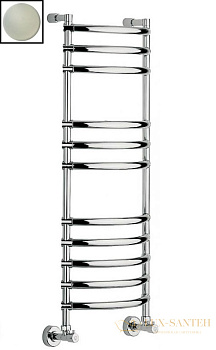 полотенцесушитель margaroli luna 434-11 4343711bnn 36 x 107.6 см водяной, никель