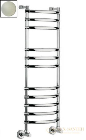 полотенцесушитель margaroli luna 434-11 4343711bnn 36 x 107.6 см водяной, никель