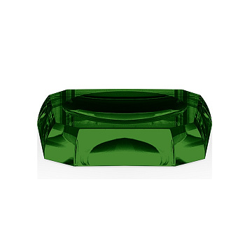 мыльница decor walther kristall sts 0931696 настольная, зеленый