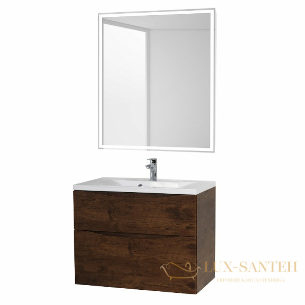 тумба под раковину belbagno marino marino-h60-1000-2c-so-rw-p 100 см подвесная, rovere moro