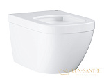 Унитаз подвесной Grohe Euro Ceramic безободковый, 39328000, белый