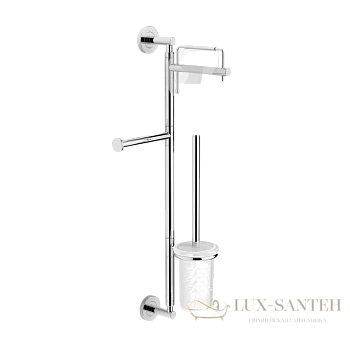 комплект для туалета langberger 70182, хром