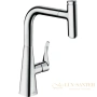 смеситель для кухни hansgrohe metris select m71 73802000 хром