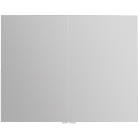 зеркальный шкаф belbagno spc-2a-dl-bl-800 80 см с подсветкой, сатин