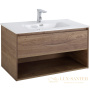 тумба под раковину belbagno kraft kraft-1000-1c-so-rt 100 см подвесная, rovere tabacco
