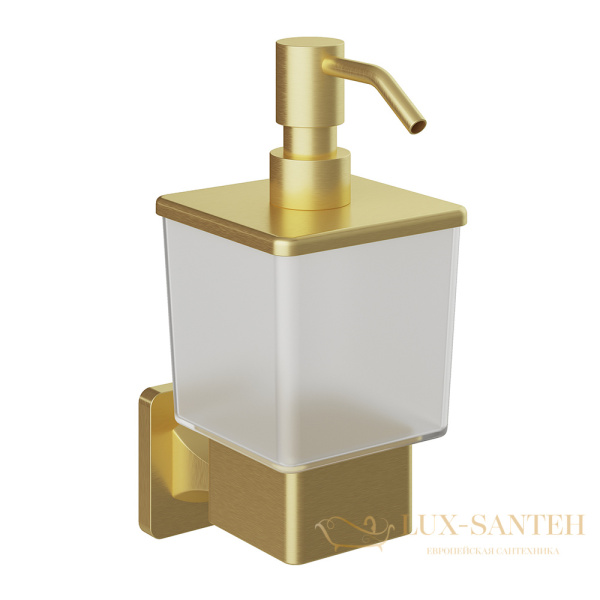 дозатор для жидкого мыла подвесной aqueduto respingo res0450, золото шлифованное