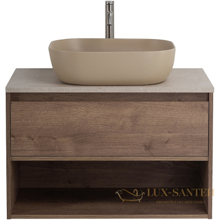 тумба под раковину belbagno kraft kraft-1000-1c-so-rt 100 см подвесная, rovere tabacco