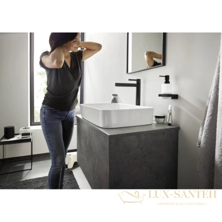 смеситель для раковины hansgrohe finoris 260 76070670, матовый черный