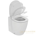 Приставной унитаз Ideal Standard Connect E052401, белый