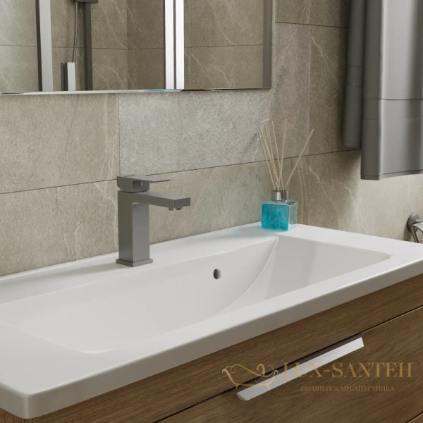 смеситель для раковины d&k bayern.liszt da1512106, серый графит