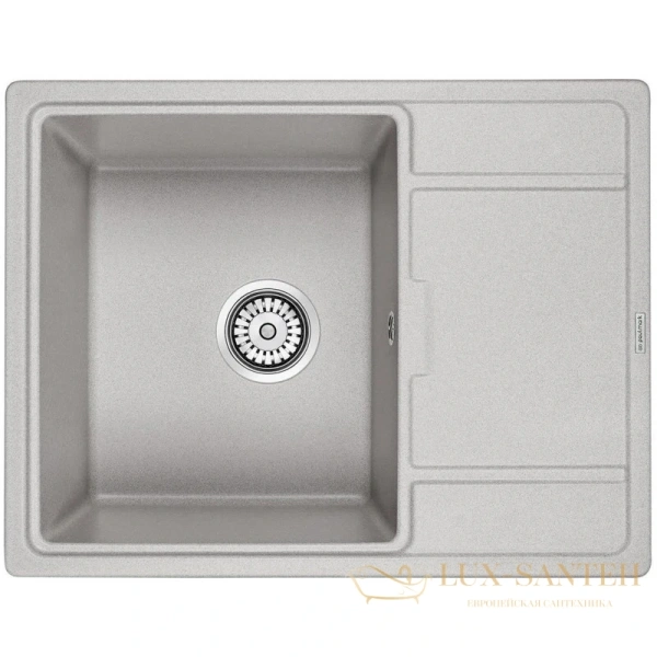 кухонная мойка paulmark weimar pm216550-gr, серый