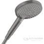 душевая лейка hansgrohe raindance select s 26530340 шлифованный черный хром