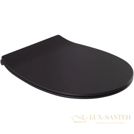 сиденье для унитаза allen brau fantasy 4.11005.31 с микролифтом, черный матовый