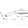 ручной душ multi hansgrohe croma 100 classic 28539000 хром