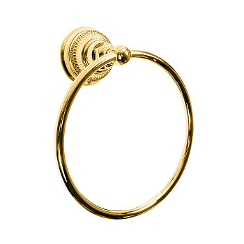 nicolazzi impero, 1485go36, полотецедержатель-кольцо диаметром 19.5 см, подвесной, цвет золото