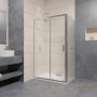 душевой уголок rgw passage 350876158-11 pa-76-1 150x80, профиль хром, стекло прозрачное