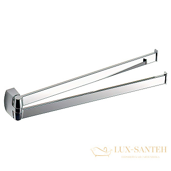 полотенцедержатель двойной colombo design trenta b3012.cr 35 см, хром