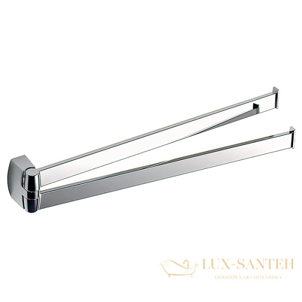 полотенцедержатель двойной colombo design trenta b3012.cr 35 см, хром
