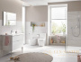 биде grohe euro ceramic 3934000h напольное, белый