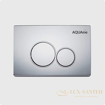 панель смыва aquame, aqm4101cr, хром