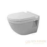 Чаша подвесного унитаза Duravit Starck 3 2200090000, белый