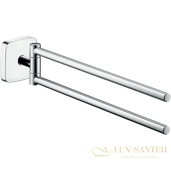 полотенцедержатель hansgrohe puravida 41512000 двойной
