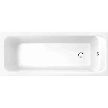акриловая ванна villeroy & boch architectura uba177ara2v-01 169,5х70 см, альпийский белый