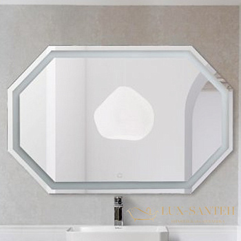 зеркало belbagno spc spc-ott-1200-800-led-tch 120 см с подсветкой, с сенсорным выключателем