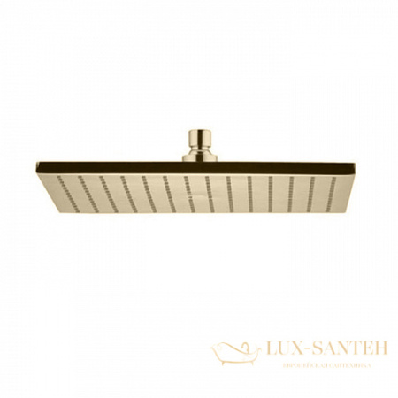 верхний душ  300х300 мм fima carlo frattini showerhead f2216/2os, золото брашированное