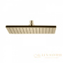 верхний душ  300х300 мм fima carlo frattini showerhead f2216/2os, золото брашированное