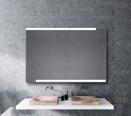 прямоугольное зеркало xpertials osna 84354135-51634 100х80 см с led подсветкой