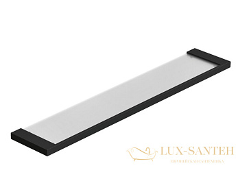 полка стеклянная 600 мм, kludi vela c, 3197339, черный матовый