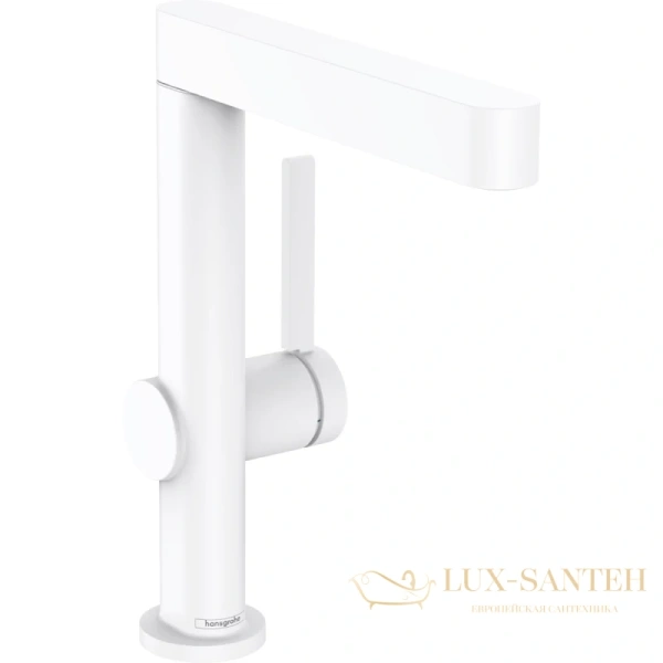смеситель для раковины hansgrohe finoris 76060700 матовый белый