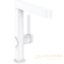 смеситель для раковины hansgrohe finoris 76060700 матовый белый