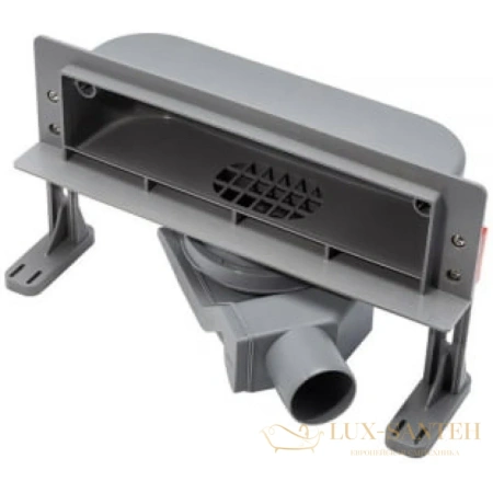 душевой канал bettoserb confluo premium wall drain 13100060, матовый хром