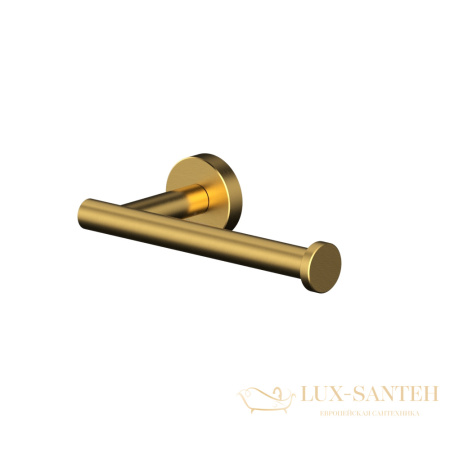 держатель туалетной бумаги whitecross ergo er2260glb, брашированное золото