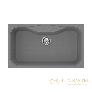 кухонная мойка omoikiri maru 86-gr tetogranit х leningrad grey, 4993574