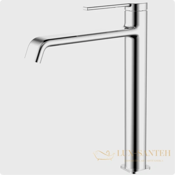 смеситель для раковины aquame asti aqm6414cr, хром