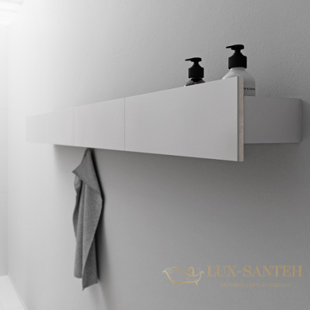 настенная полка geberit acanto 500.617.jk.2, темно-серый